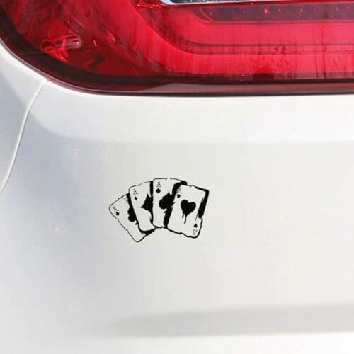Car Stickers 15.3CM*9.9CM Poker Graphic Car Motorcycles 2 Reflective Car SAVE BUY Sticker 3D HALF Stickers Styling Custom N3G8