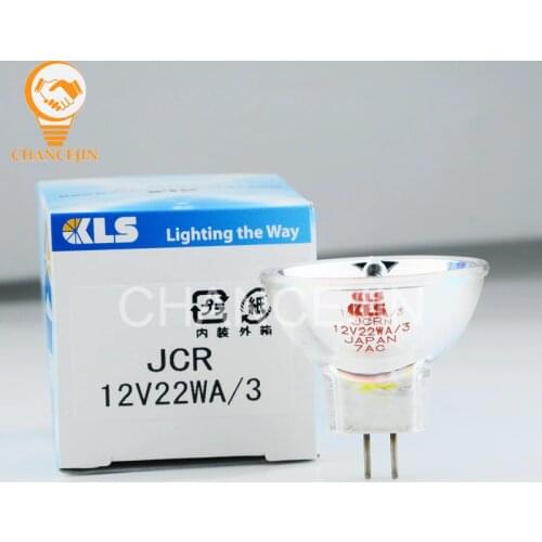 KLS JCR 12V22WA / 3 halogen lamp be used for OLYMPUS microscope SZ51/SZ61 SZ2-LGB SZ2-ILA-LGB-S cold light source mr11 lamp cup