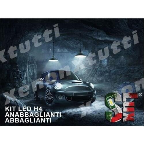 KIT LED FULL dipped beam H4 for MINI Countryman R60 specific series TOP CANBUS