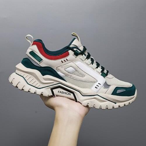 Mens Fashion Sneakers Mesh Breathable Lightweight Running Shoes Non-slip Outdoor Comfortable Leisure shoes