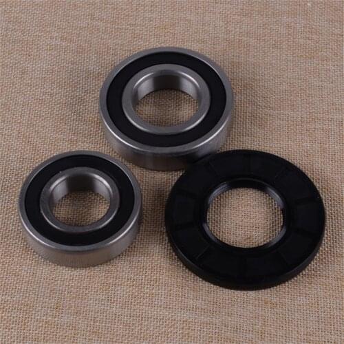 LETAOSK 3pcs Front Load Bearing & Seal Kit Washing Machine fit for Kenmore Frigidaire GE # 31525500 131462800 131275200