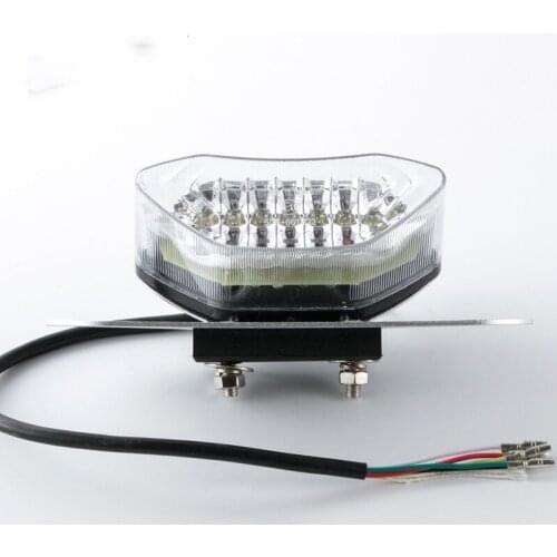Motorcycle Brake Taillight Modified Multifunctional LED Turn Signal Lamp For Harley Kawasaki Scooter