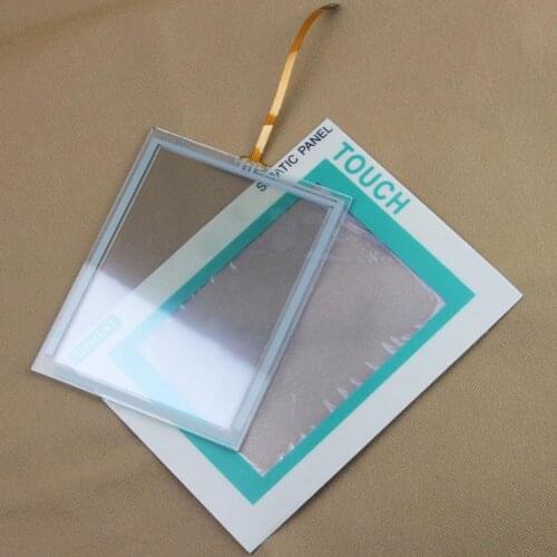 New For HMI TP270-6 TP270 6AV6545-0CA10-0AX0 Touch Panel Screen Glass + Protective film