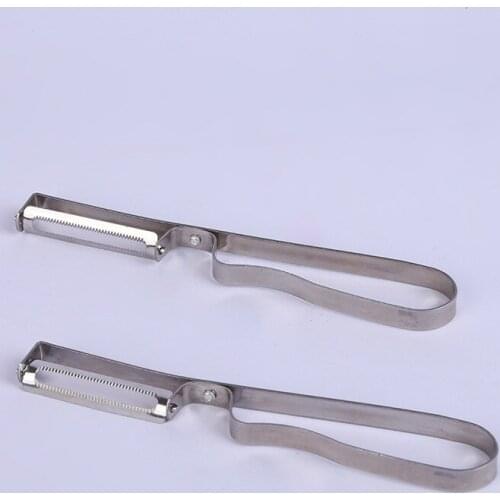 Factory wholesale peeler multi-function scraper kitchen home peeler cucumber apple potato toothbrush knife