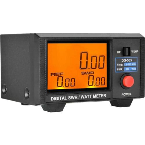Origianl NISSEI DG-503 1.8-525Mhz Short Wave UV Standing Wave Meter Power Meter SWR Digital Power Meter DG503 for Two Way Radio