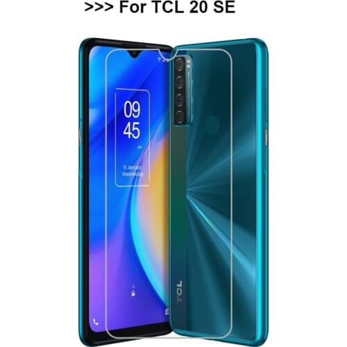2.5D Full Glue Tempered Glass For TCL 10 SE TCL 10 5G Protective Film Screen Protector On The For TCL 20 5G TCL 20 SE Guard HD