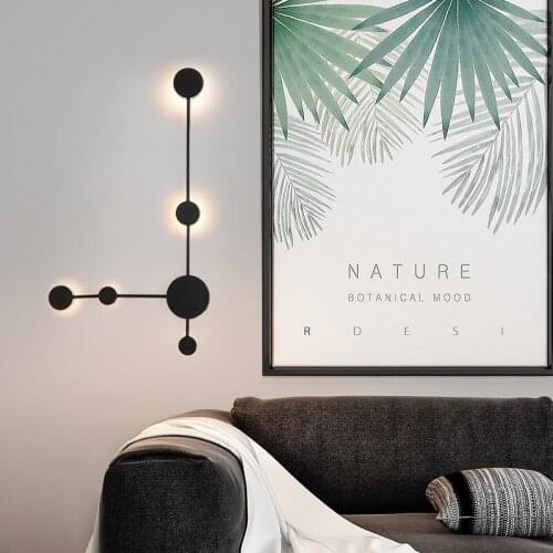 Modern lustres aplique luz pared abajur led corridor dining room bedroom bedroom lamp home deco