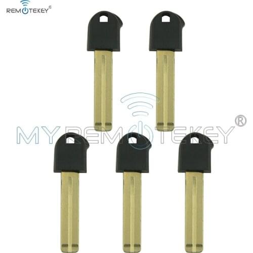 Remtekey 5 TOY48 Smart key blade insert Camry Crown Yaris key blank New style for Toyota key