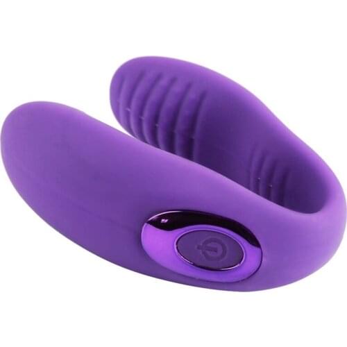 10 Speed U Type Waterproof Charging Vibrator Anal Plug G Spot Vagina Clitoris Stimulator Adult Sex Toys For Couple Women