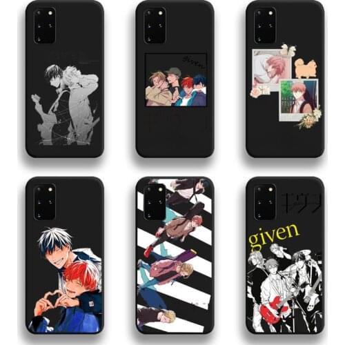 Japan Given Anime Fitted Music Gay Phone Case For Samsung Galaxy S21 Plus Ultra S20 FE M11 S8 S9 plus S10 5G lite 2020