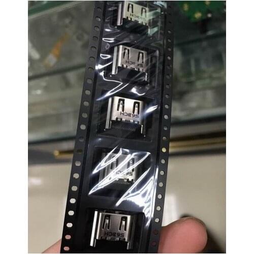 Brand new 200pcs For PS4 CUH-10XX 11XX HDMI-Compatible Socket Port Interface Connector repair part with code