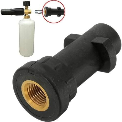 G1/4 inch Black Pressure Washer Adaptor Bayonet 1/4 Snow Foam Lance Washer Series