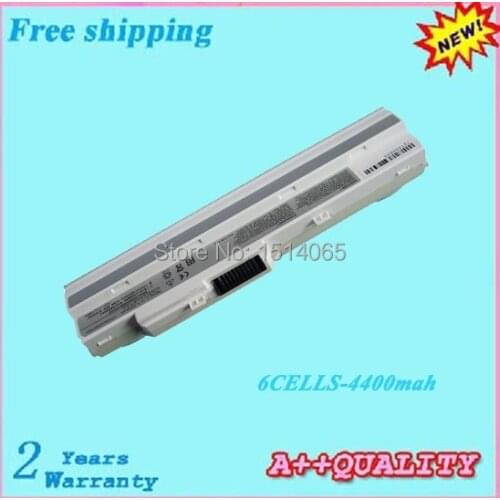 White 6CELLS U100 U100X U90 For Advent 4211 E1210 X110 10" UMPC Laptop battery For MSI BTY-S11 BTY-S12
