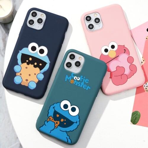 Phone Case For Samsung Galaxy A50 A51 A70 S20 FE A71 A12 A21S A20e A10s S21 S10 S8 S9 S20 Note 10 Pro Plus Sesame Street Case