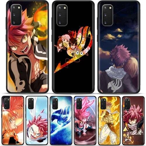 Fairy Tail Case for Samsung Galaxy S8 S9 S10 S20 S21 FE Ultra 5G Plus S10e Phone Cover Coque