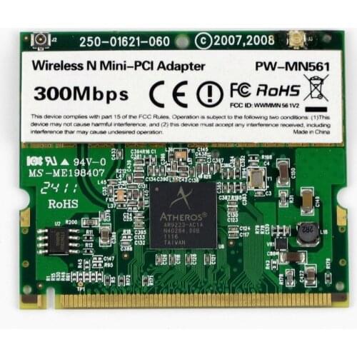 Card for Atheros AR9223 Mini PCI WIFI WLAN Card for Acer Toshiba Dell 300M 802.11 a/b/g/n