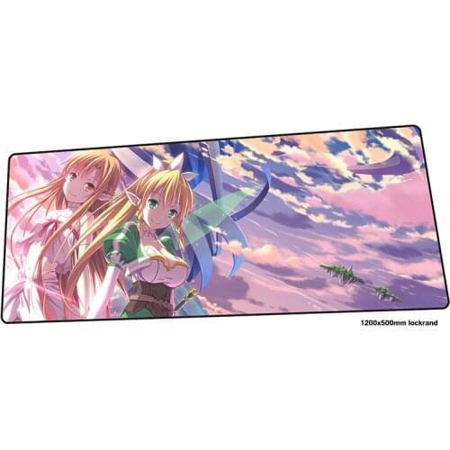 Sword Art Online mouse pad gamer Aestheticism 120x50cm notbook mouse mat gaming mousepad Indie Pop pad mouse PC desk padmouse