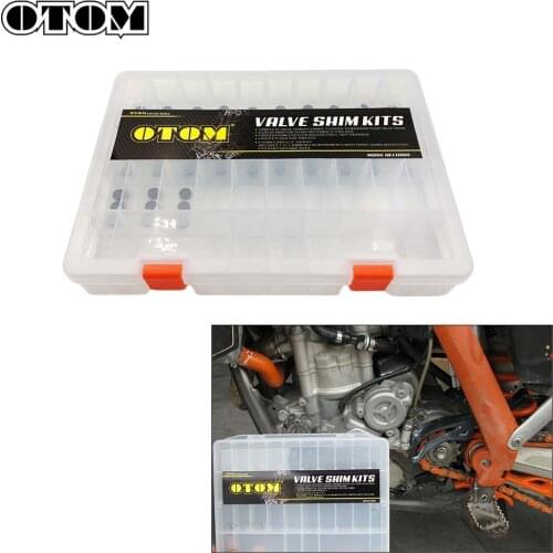 OTOM Motorcycle 69 Pcs Valve Clearance Adjustment Gasket Shim Kits Engine Pad For KTM SXF XCFW HUSQVARNA FC FE FX FS Motocross