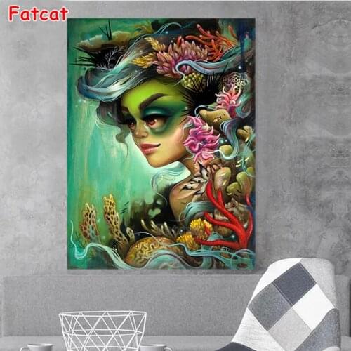 5d Diy Diamond Painting Set Cartoon Girl Childrens Room Decoration Rhinestones Embroidery Diamond Art Cross Stitch Kits PP2433