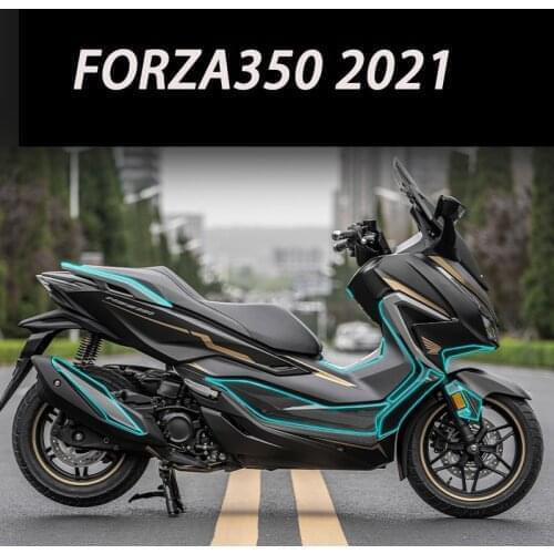 Forza350 2D Motorcycle Body Full Kits Decoration Carbon Fairing Emblem Sticker Decal For Honda NSS350 Forza 350 accessories 2021