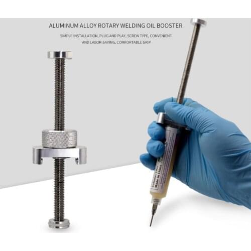 Solder Flux Booster Propulsion Tools Solves Syringe Needle Barrel Damage Problem Mobile Phone Repair Aluminum Alloy Booster