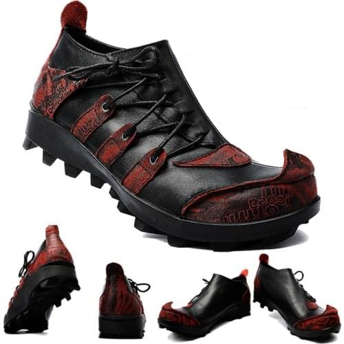 Boat Shoes Mens Casual Shoes Loafers Genuine oil Wax Leather Handmade Comfortable Breathable Moccasin Shoes Designer men shoes