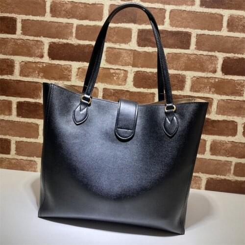 Large Capacity Simple Elegant Tote Bag Light Luxury Cowhide Handbag To Work Commuting Shopping Bag Fashion Travel Shoulder Bag
