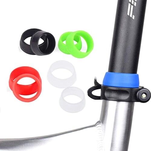 Waterproof Mountain Bike Seat Post Dust Dustproof Cover Cycling Silicone Bicycle Seatpost Case Bike Protective Accessories