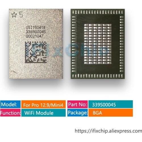 1pcs-5pcs Original and New 339S00045 for ipad pro 12.9 WiFi Wi-Fi IC chip wifi module for ipad pro 339S00047