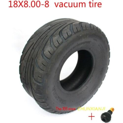 18X8.00-8 inch vacuum tire 205/60-8 inch outer tyre for four-wheeled Beach Car for Electric Vehicle ATV Gokart Scooter