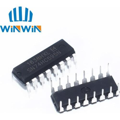 20PCS SN74HC595N 74HC595N 74HC595 DIP-16
