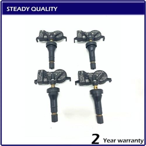 4Pcs Car TPMS Sensor 68252493AB For Jeep Renegade 2015-2018 433MHz Tire Pressure Monitor Systems 68313387AB For Cheysler