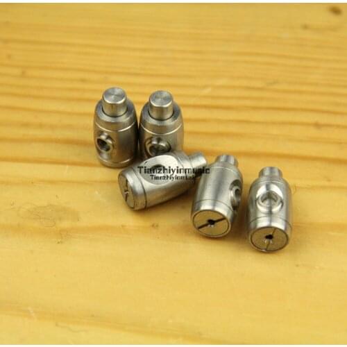 5PCS Trumpet Drain Valve Water Key Spit Valve Assembly Parts Lot cupronickel