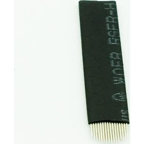 500pcs 0.20mm Flex 16U Laminas Agulhas Tebori Microblading needles Permanent Makeup Tattoo Needle Blades for Eyebrow Manual Pen