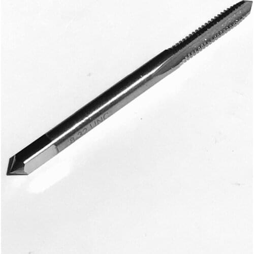 Free shipping 1pc 8-32UNC HSS 6542 made American Standard Pipe Tap hss machine taps for metal workpiece threading