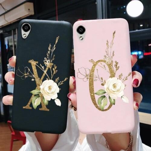 For Cover Oppo A37 A37M A37F A37FW Case Shockproof Custom Flower Letters Soft Silicone Phone Case For Coque Oppo A37 Back Cover