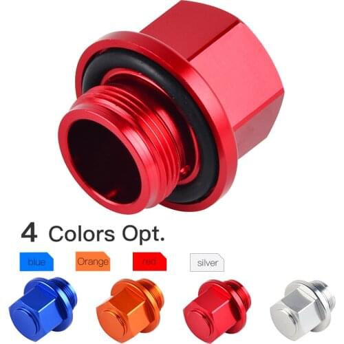 For Suzuki RMZ250/450 FCR MX Carburetor Carb Sump Oil Drain Plug Cover For Honda CRF150R CRF250R/X CRF450R/X Etc Motorcycles ATV