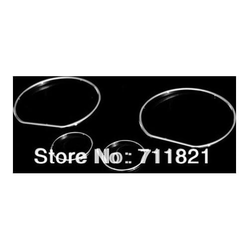 Chrome Dash Gauge Ring Set For VW Golf MK3