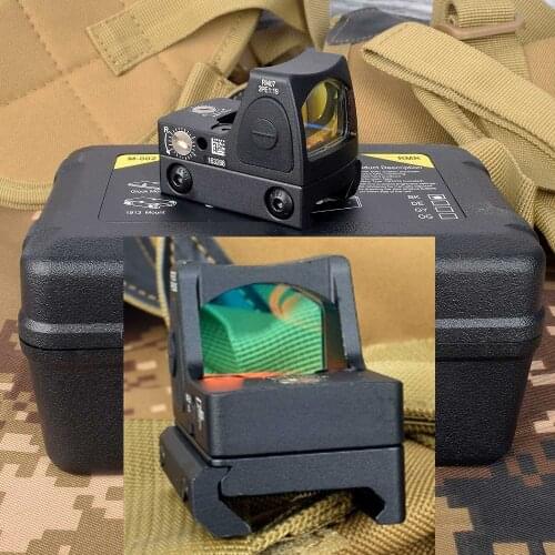 RMR Red Dot Sight Scope Collimator Glock Reflex Sight Scope Fit 20mm Weaver Rail For Airsoft Hunting Holographic Sight