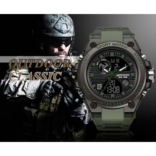 2021 Top Brand Luxury Military Quartz Watch Sports Mens Watches Men Waterproof Shock Male Clock relogio masculino