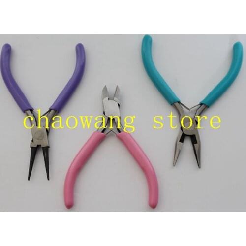 Jewelry plier kit beading tools pliers diamond setting pliers