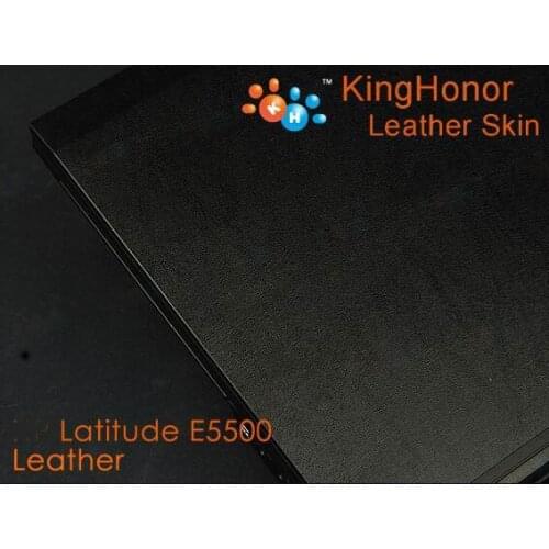 KH Laptop Carbon fiber Crocodile Snake Leather Sticker Skin Cover Guard Protector for DELL Latitude E5500 15.6"