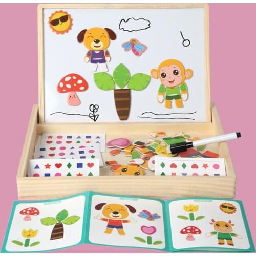 2020 New 1 Set Kid Wooden Toy Math Matching Game Logical Thinking Training Early Education