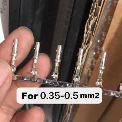 10/20/50pcs/lot Crimp Terminals (Pins) For Repair Wire 0.35-0.5mm2 or 0.5-1.5mm2 For Audi VW Transmission Gearbox 1J0 927 320