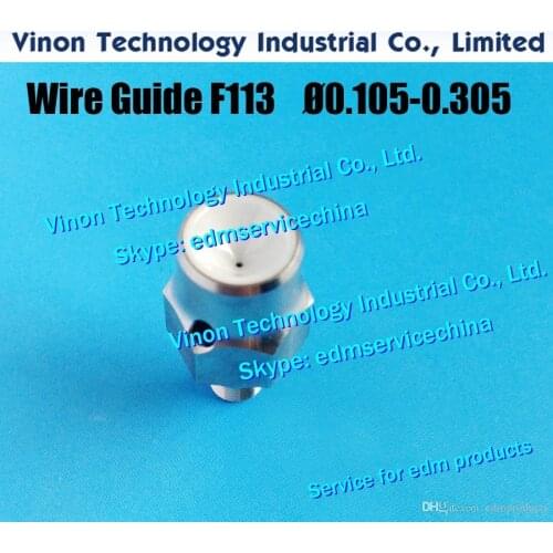 Ø0.155mm F113T/45T edm Wire Guide A290-8110-Z714 for taper 45 degree Lower for Fanuc A,B,C,iA,iB lower diamond guide d=0.155mm
