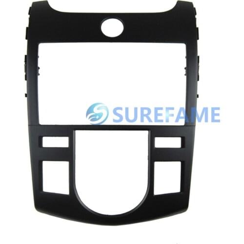 Original Size Car Trim Surround Panel for KIA Forte Cerato 2009-2012 DVD Refitting Frame Dash Mounting Kit Fascia Plate Bezel