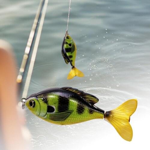 9cm/16.8g Vivid Propeller Rotating Tractor Fishing Bait High Strength Hard Lure for Angling Portable Practical Fishing Swim Bait