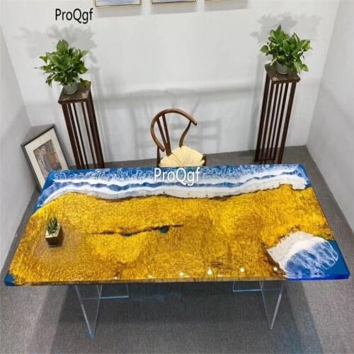 Prodgf 1 Set 242*90cm have stock hot style Resin Wood Dining Table no leg
