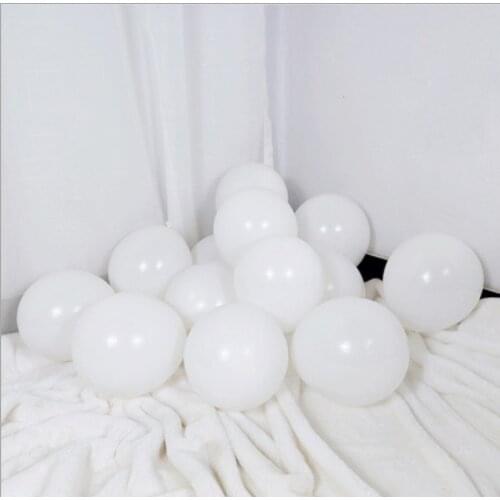 3pcs 10inch Matte Balloon Transparent Balloon Wedding Birthday Party Matte Balloon