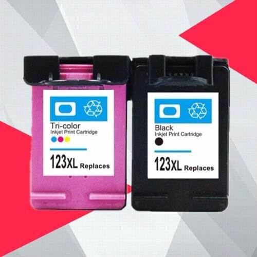 Compatible for hp 123 XL Replacement ink Cartridge for hp123 123XL for Deskjet 1110 2130 2132 2133 2134 3630 3632 3637 3638